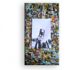 Aufbäumung Mischtechnik mit Acryl, Tusche & Bleistift - Gemälde von Charly Walter Künstler aus Villingen