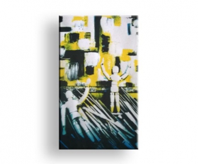 Hier-bin-ich - Digital Art Mischtechnik von Charly Walter Künstler Villingen