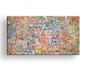 Kreative Malerei Statik & Dynamik in gestalterischem Prozess von Charly Walter Künstler in Villingen-Schwenningen