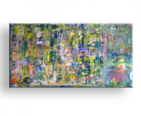 Genesis - Acryl Mischtechnik Gemälde von Charly Walter Künstler aus Villingen