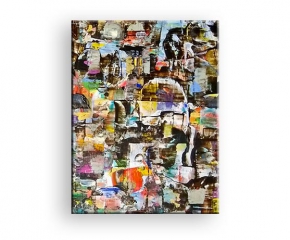 Kaleidoskop der Farben - Acryl Gemälde von Charly Walter Künstler in Villingen