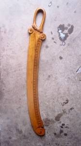 Villinger Narro Säbel in Lindenholz geschnitzt