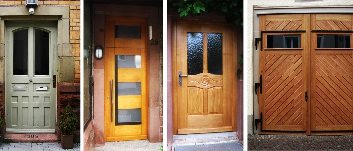 Zur Galerie Türen und Fenster Handwerklich gefertigte Haustüren, Türen und Fenster mit Sondermassen